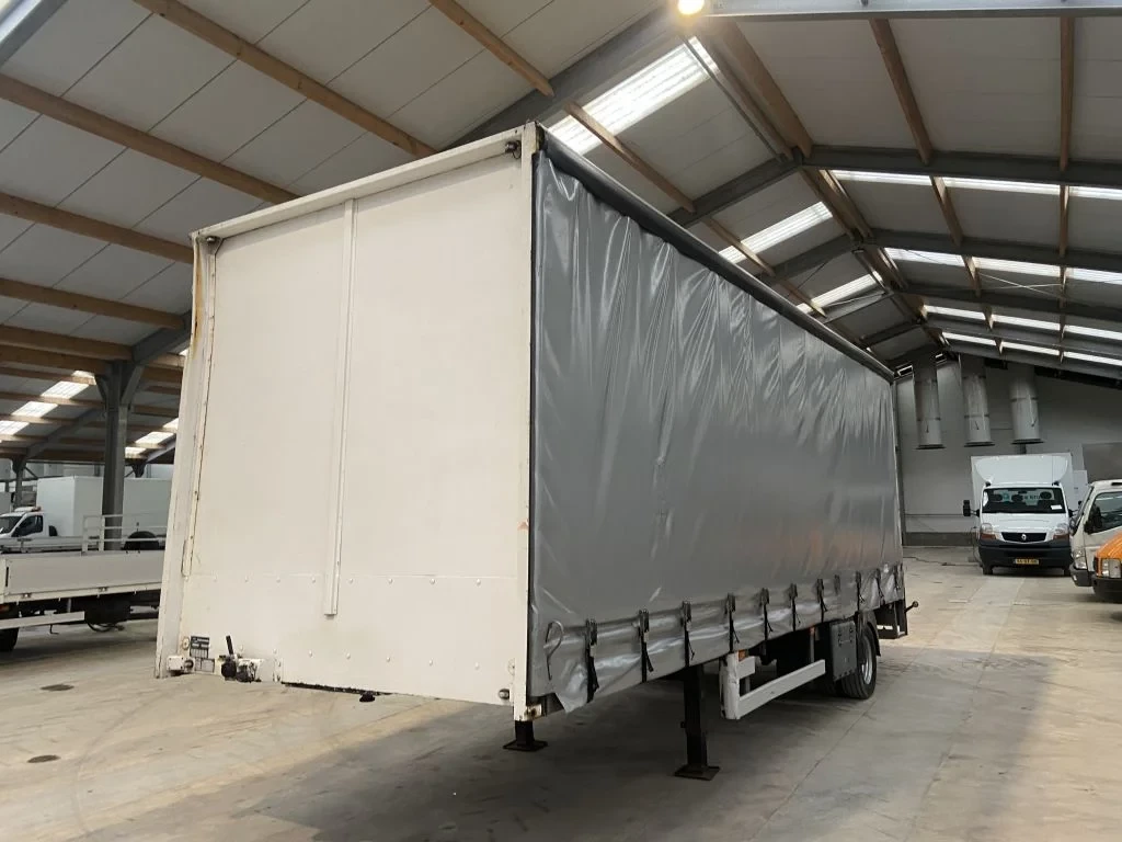 Veldhuizen 2001 - be oplegger schuifzeilen hollandia laadklep 750 kg afbeelding 6
