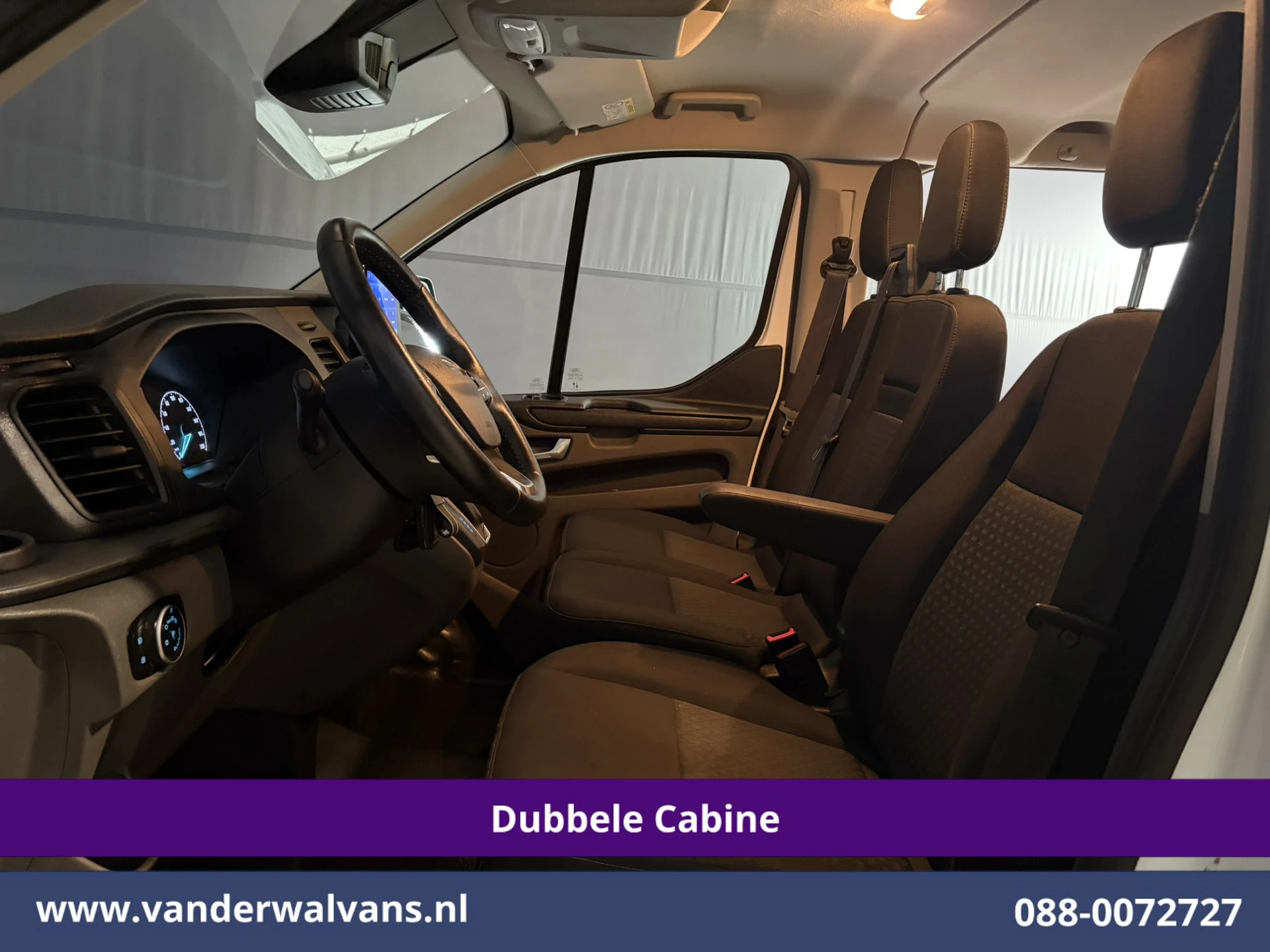 Ford Transit Custom 2020 - 2.0 TDCI 131pk Automaat L2H1 Dubbele Cabine Euro6 Airco | Xenon | 6-Zits | Camera | Apple Carplay | Adaptieve Cruisecontrol zdjęcie 18