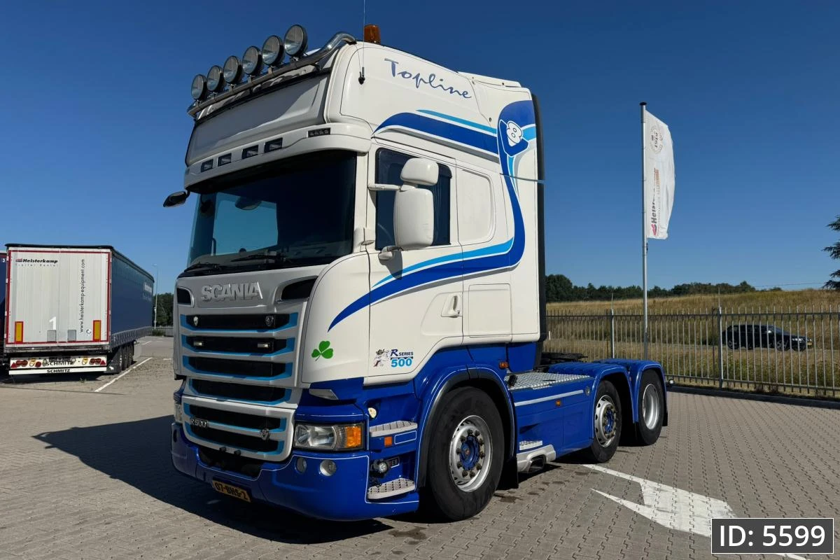 Scania R 2013 - R500 Topline, Euro 5, V8 / 6x2 / Standklima / Sliding 5th wheel / Automatic Bild 1