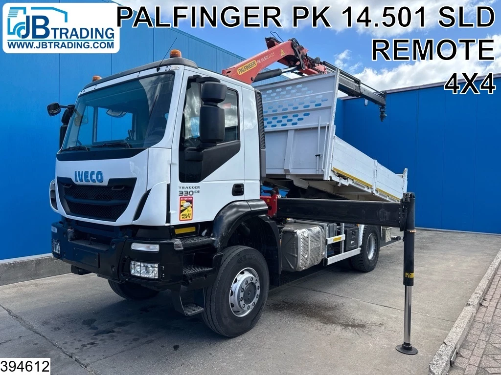 Iveco Trakker 2018 - 330 4x4, EURO 6, Palfinger, Remote afbeelding 1