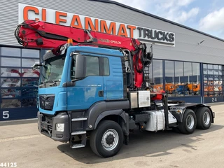 MAN TGS 2014 - 33.480 6x6 Euro 6 Palfinger 27 Tonmeter boomkraan image 2