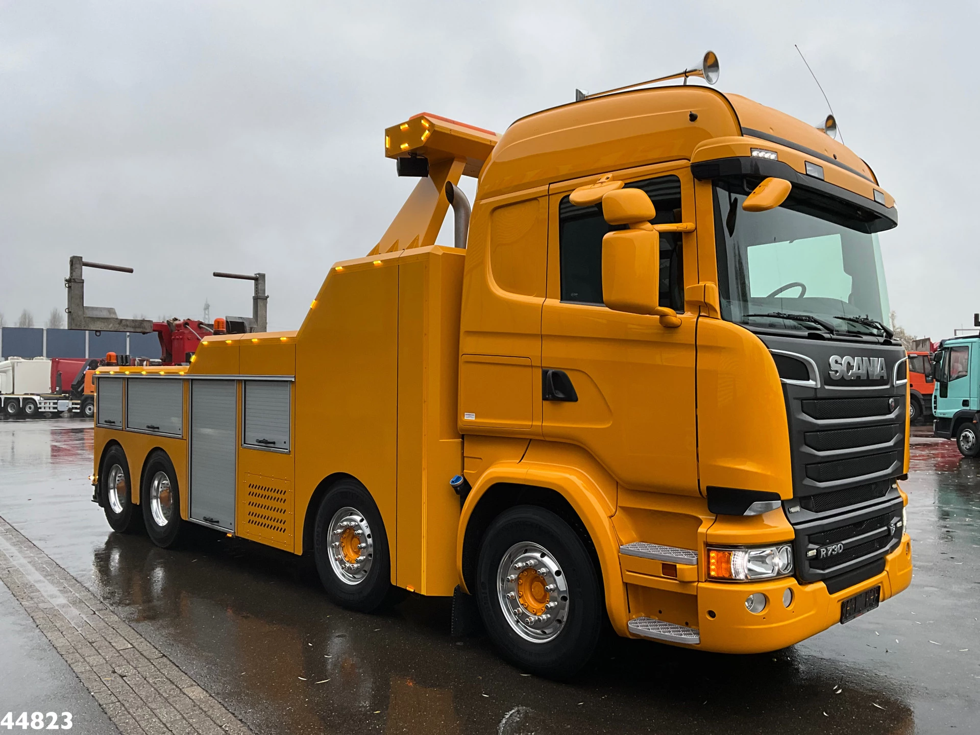 Scania R 2017 - R730 V8 8x4 Euro 6 Retarder Recovery truck Just 17.951 km! obrázek 7