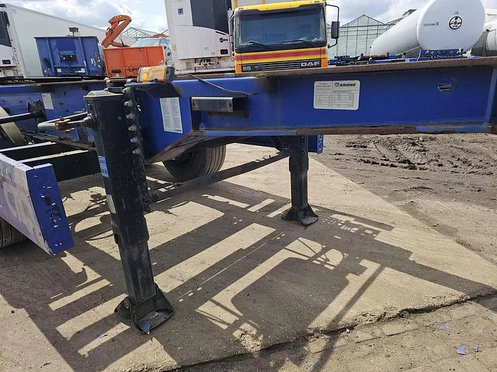 Krone 2 axle | container chassis | steel suspension | Bpw drum. 2009 image 12