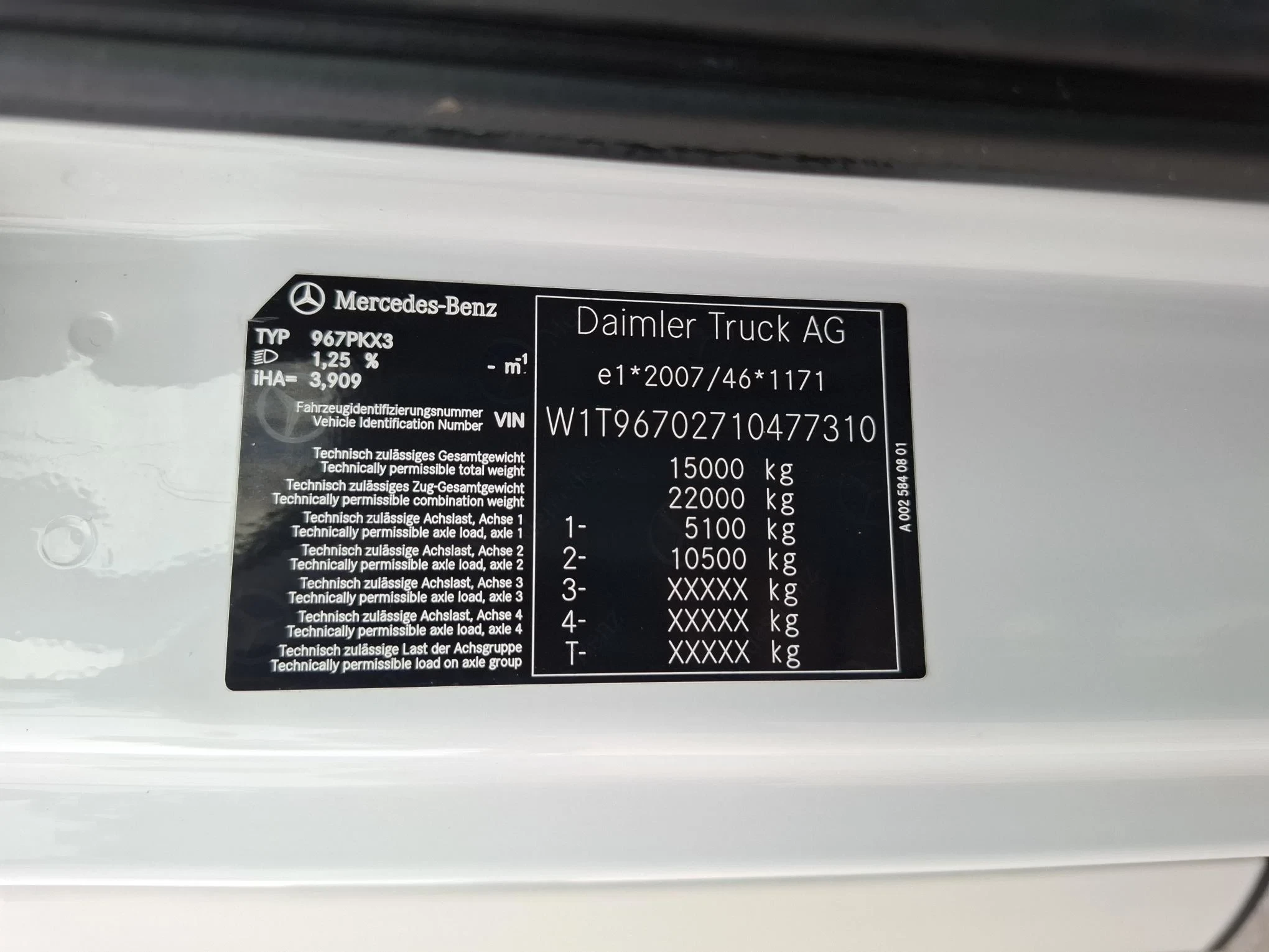 Mercedes-Benz Atego 2020 - 1523 / THERMOKING T560R / 201691 KM / LAMBERET ISOLATED COOLBOX 7MTR / PLATFORM 1500KG / TUV:06-11-2026 / TOP CONDITION / AUTOMATIC / EURO-6 / 2020 obrázek 35