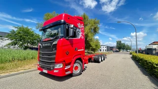 Scania S 2021 - 660S V8 NGS 8x4 | full air | retarder | steering | Led | acc te koop
