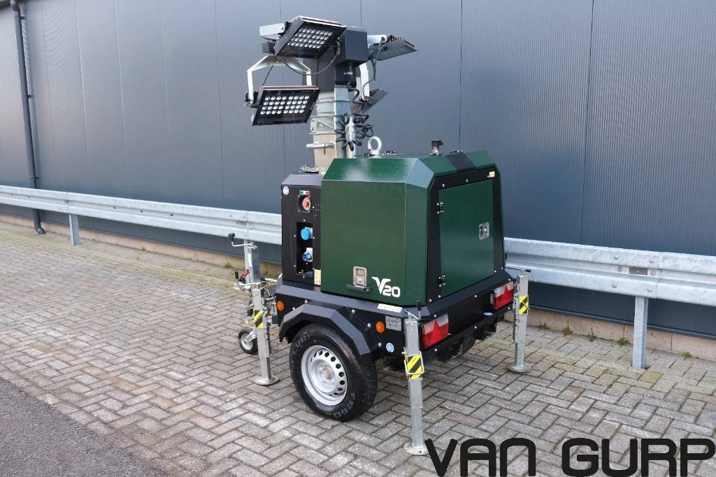 Generac 2019 - V20 4x320W lichtmast light tower afbeelding 6