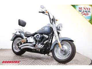 Harley-Davidson Fat Boy 2014 - FLSTF Vance Hines 16.639 Mijl! Bild 2 Miniaturansicht