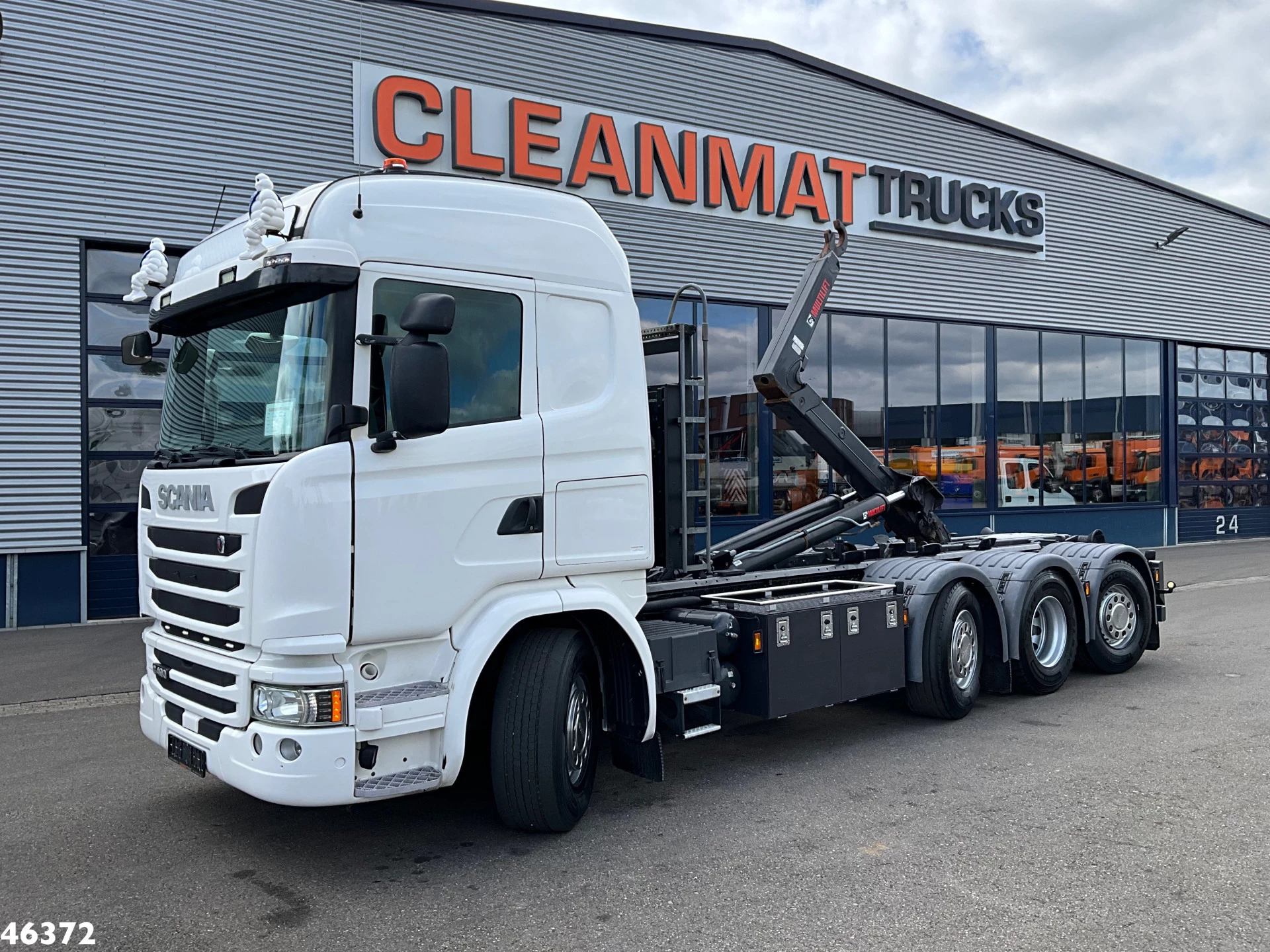 Scania G 2017 - 490 8x2 Multilift 24 Ton haakarmsysteem afbeelding 1