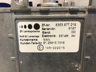 MAN N/A 2005 - 81.25815-7016 REGELEENHEID BESTURINGSSYSTEEM ACHTERAS TGA image 2