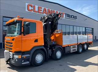 Scania G 2015 - 450 Euro 6 HMF 60 Tonmeter laadkraan + Fly-Jib obrazek 2
