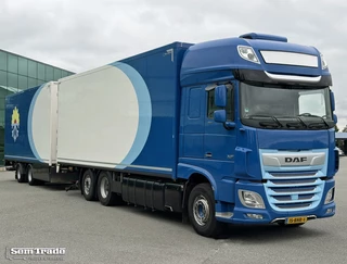 DAF XF480 2019 - FAR ISOLATED BOXES TRS COOLING TAIL LIFT SMART TACHO 2 DRACO HANGER HOLLAND-COMBI bild 5