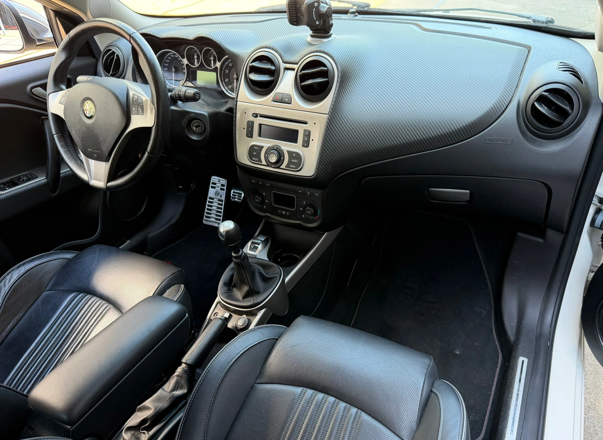 Alfa Romeo MiTo 2013 - 0.9 TwinAir Distinctive bj.2013 Leder|Clima|Nap. afbeelding 9