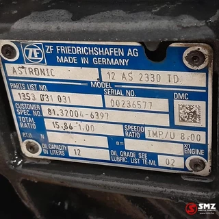 MAN N/A 2015 - Occ versnellingsbak 12AS2330TD MAN imagem 5
