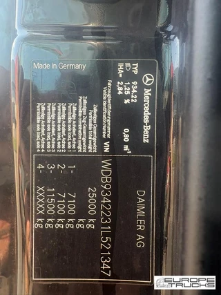 Mercedes-Benz Actros 2011 - 2532 obrazek 11