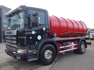 Scania 94 260 1997 - P94-260 VACUUMTANK 10 CUB STEELSPRINGS,MANUALPOMP te koop