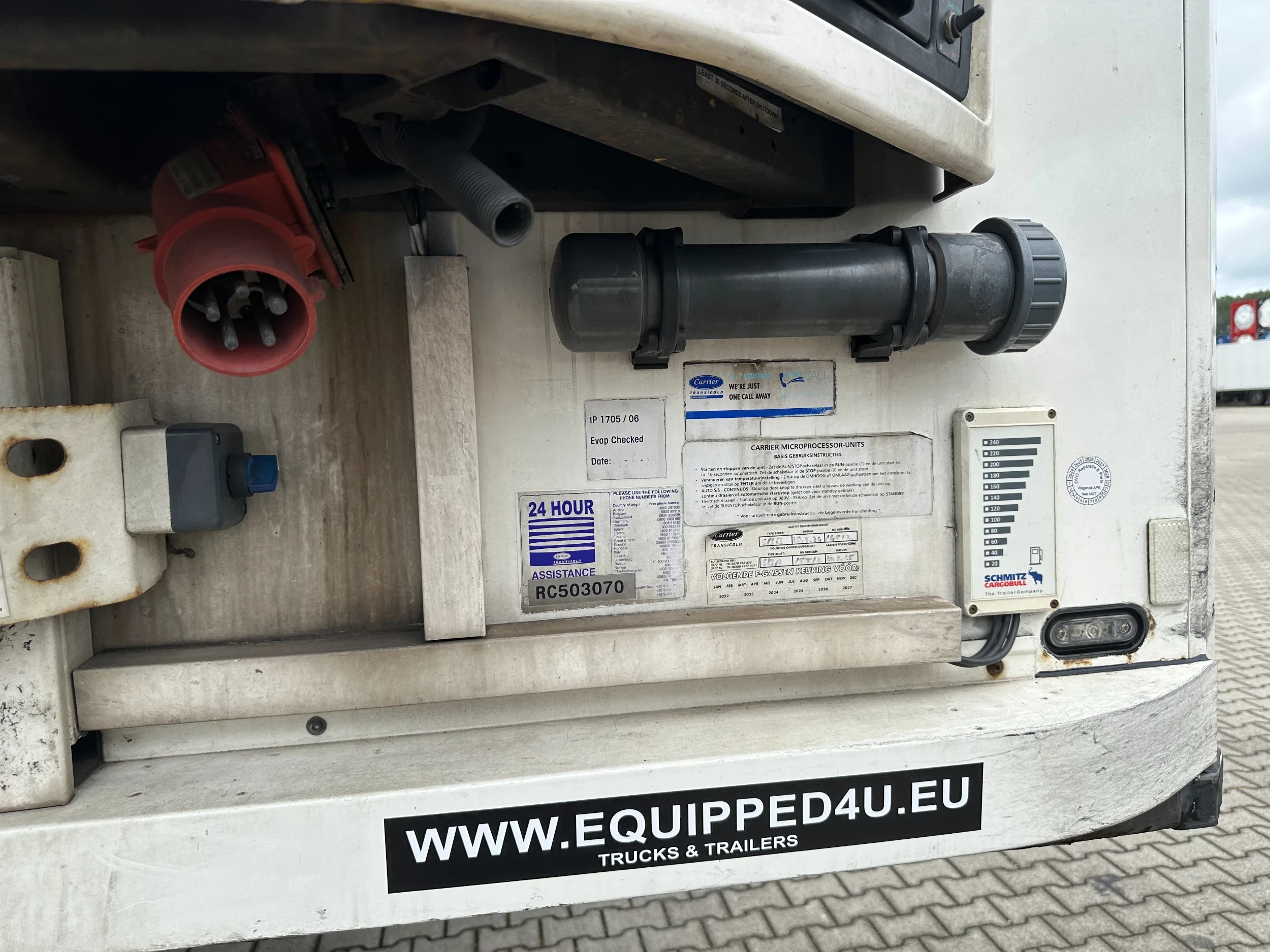 Schmitz Cargobull 2015 - CARRIER VECTOR 1950 D/E /DISCBRAKES / NL-TRAILER / APK: 8-2026 obrázek 16