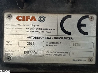 Iveco Stralis 2021 - 400 CNG 8x2, EURO 6, Cifa 9m3, CNG, Retarder image 11