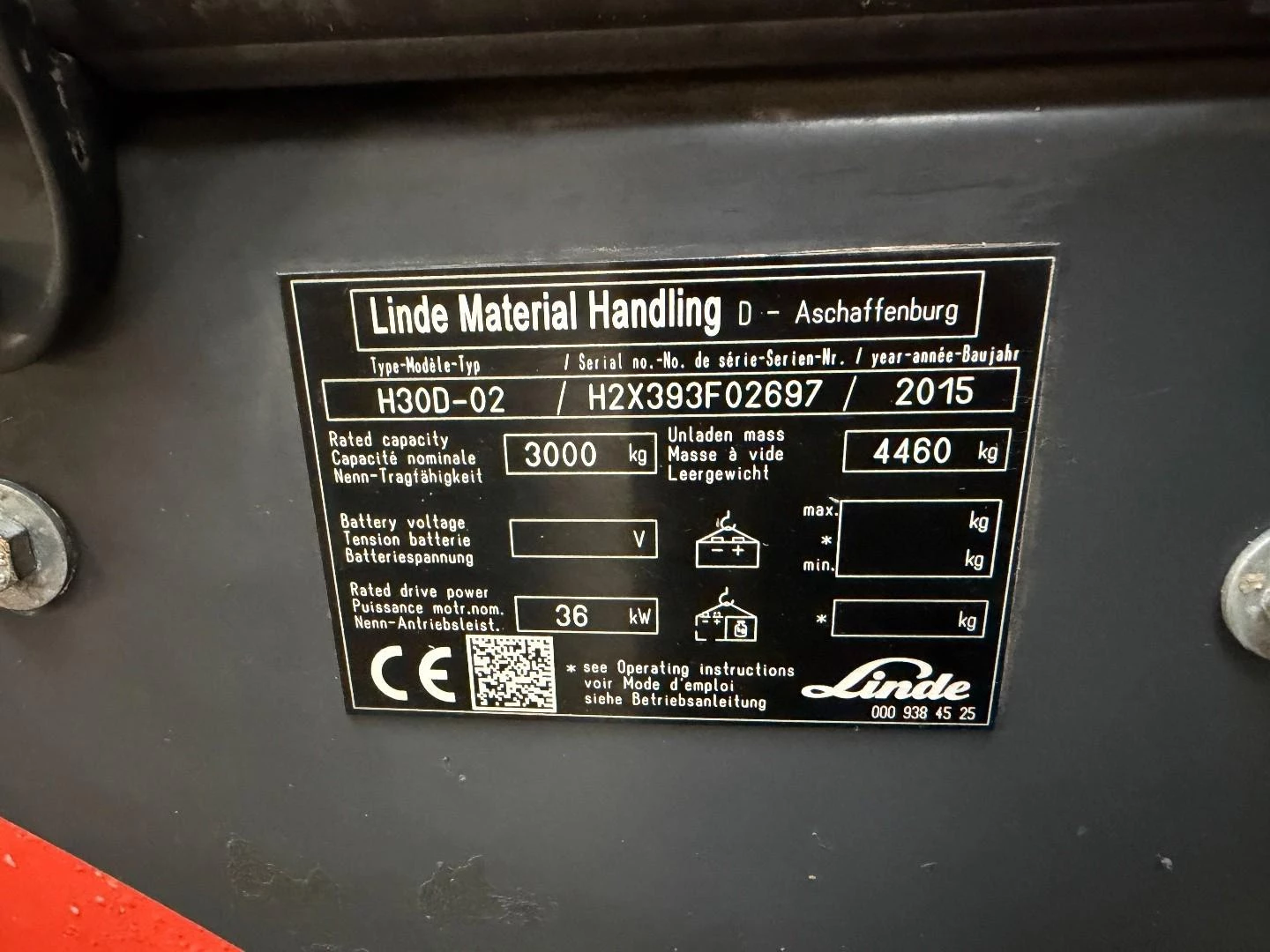 Linde H30D-02 2015 afbeelding 7