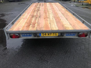 Eduard P4 2012 - Tandemas Aanhangwagen Open - Auto - Machinetransporter 54-WP-TG obrazek 4
