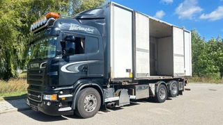 Scania R 2012 - R560 V8 Full air | Retarder | BDF system | Box | side doors afbeelding 3 miniatuur