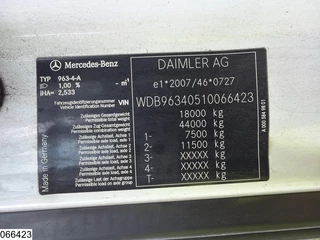Mercedes-Benz Actros 2016 - EURO 6, Retarder, Lohr, Combi bild 7