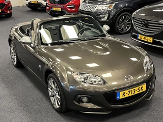 Mazda MX-5 2014 - NC Roadster 1.8i Silver Edition Airco Leder Navi Cruise afbeelding 3 miniatuur