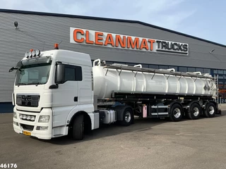 MAN TGX 2012 - 18.400 ADR trekker + Burg met Bekker LaGram Vacuüm ADR opbouw 30m³ obrazek 1