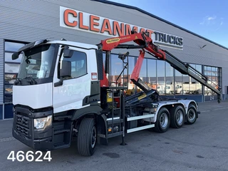 Renault 19 2016 - C 460 8x4 Euro 6 Palfinger Tonmeter laadkraan te koop