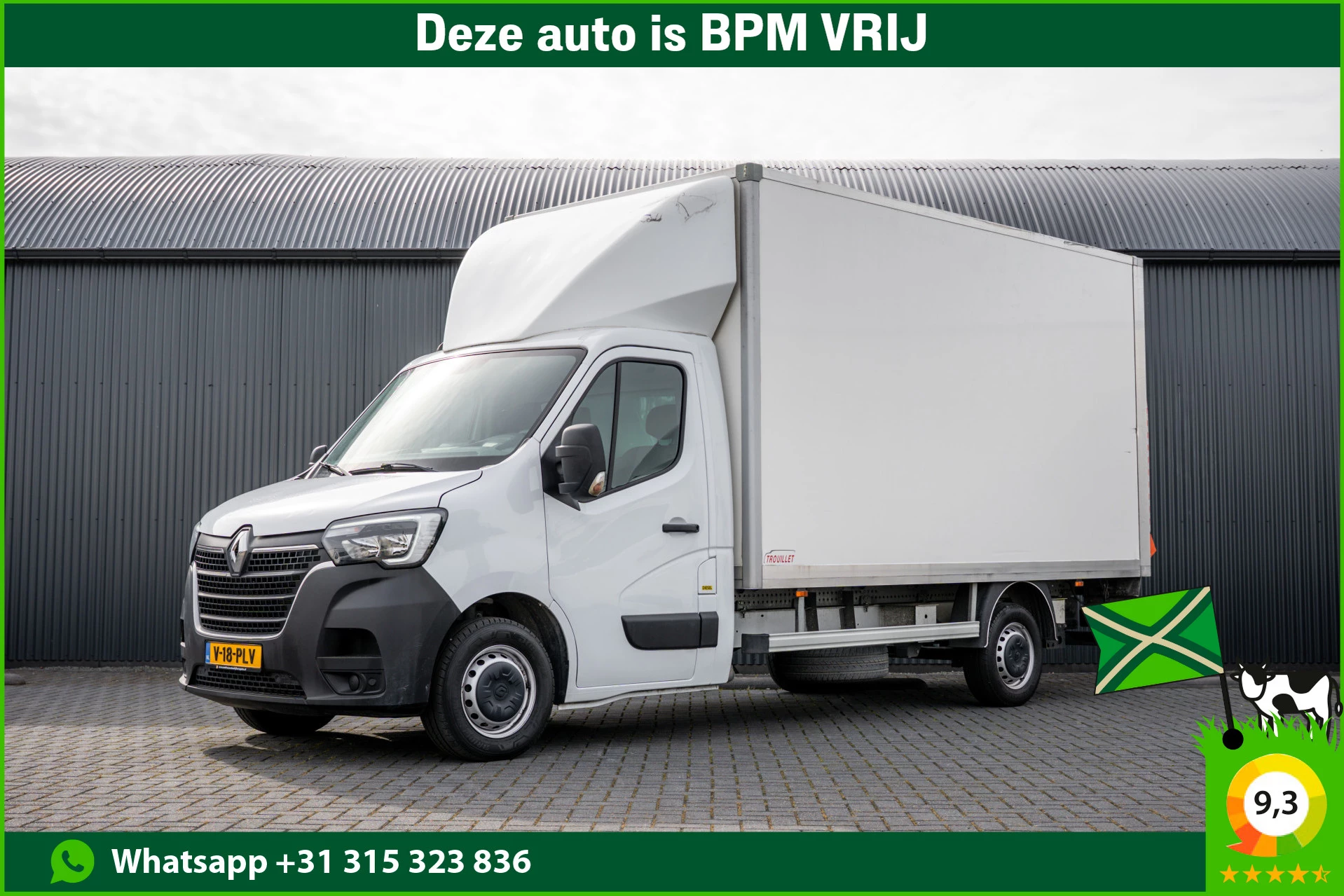 Renault Master 2024 - 2.3dCi | Bakwagen met Laadklep | LED | Carplay | Camera | Cruise afbeelding 1