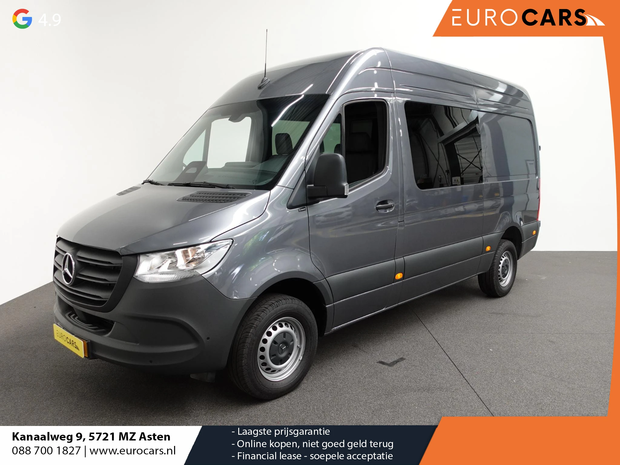 Mercedes-Benz Sprinter 2024 - 315 L2H2 Dubbele cabine Automaat afbeelding 1