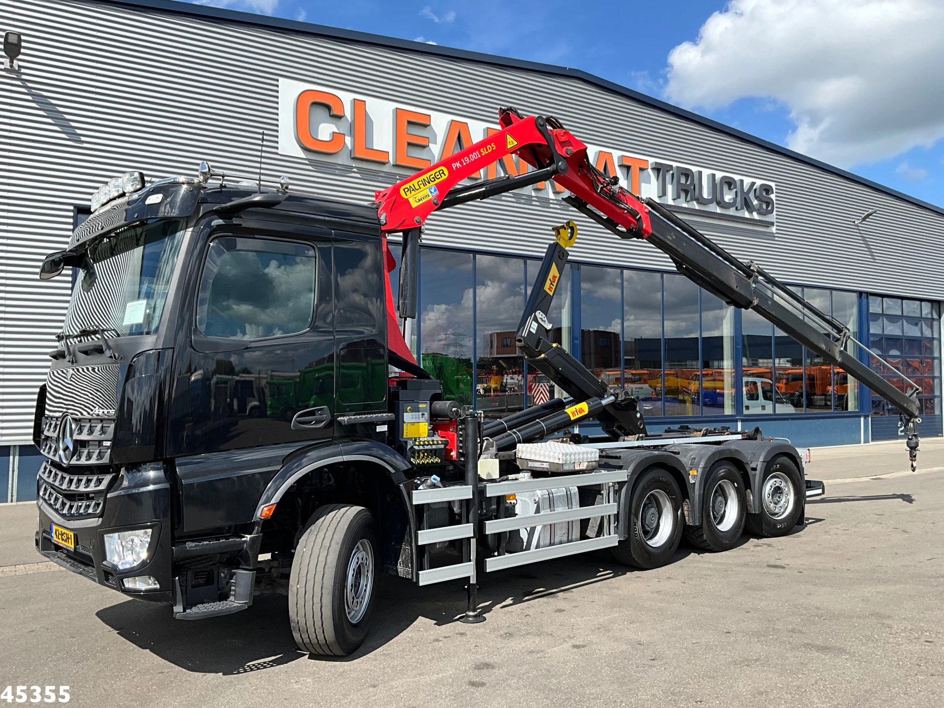 Mercedes-Benz Arocs 3540 8x4 Euro 6 Palfinger 19 Tonmeter laadkraan Just 119.021 Km! 2021 imagen 1