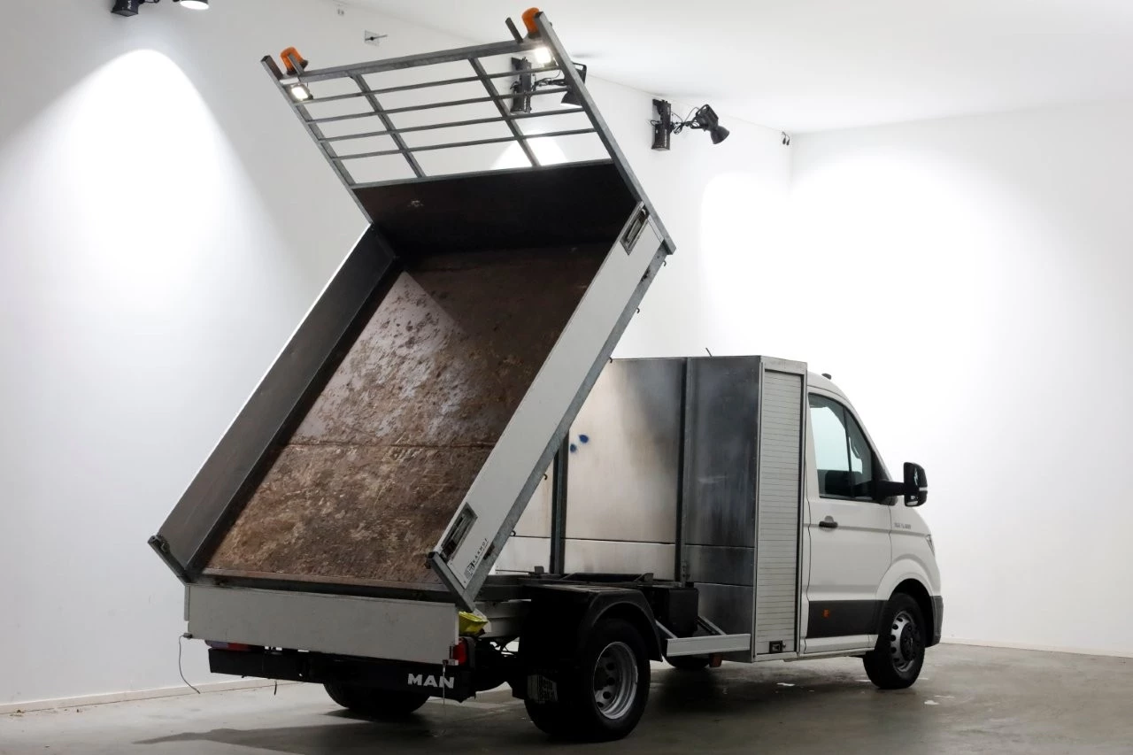MAN TGE 2018 - 5.180 2.0 177pk E6 L2H1 Kipper Dubbel Lucht Trekhaak 3500kg 06-2018 afbeelding 3