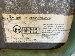 Volvo N/A - D7C290 MOTORMANAGMENT  afbeelding 2