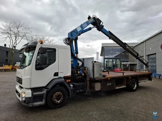 Volvo 240 2007 - FL7-240 / HMF 1560 CRANE / 10.6METER / REMOTE / AIRCO / MANUAL / EURO-4 / 2007 zdjecie 1