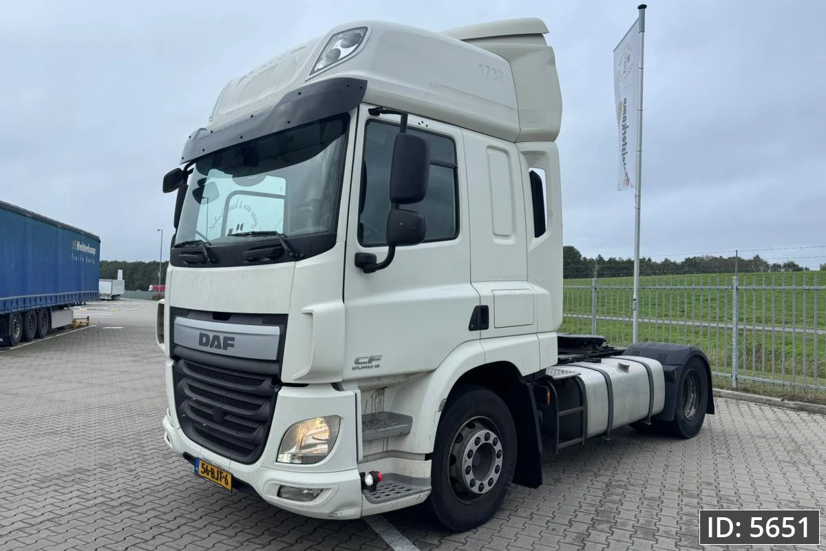 DAF CF 2017 - 400 SC, Euro 6, / Standklima / Fridge / NL Truck afbeelding 1