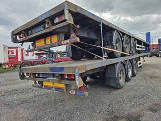 Pacton 3 AXLE FLATBED TRAILER BPW DRUM | price per piece 2006 - N/A image 3