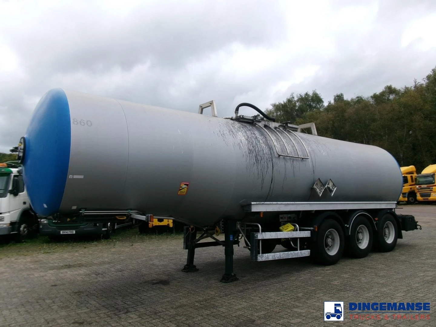Magyar Bitumen tank inox 32 m3 / 1 comp 1996 zdjęcie 1