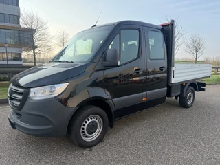 Mercedes-Benz Sprinter 2024 - 317CDI Dubbelcabine Openlaadbak Airco 3500KG Trekhaak BPM VRIJ 5 X OP VOORRAAD afbeelding 2 miniatuur
