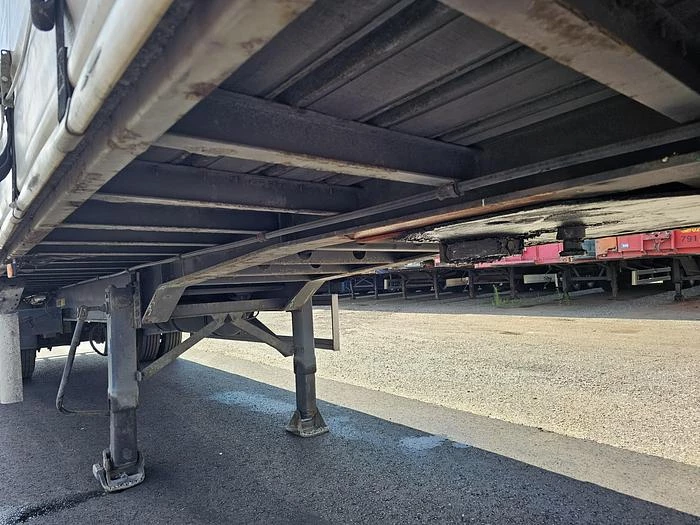 Fruehauf ONCRK 22-110A | STEERING AXLE |CURTAINSIDER TRAILER | LOADING LIFT| DUTCH TRAILER. 2001 afbeelding 14