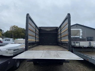 Blomenröhr N/A 2003 - Be oplegger 5.5 ton schuifzeilen schuifdak en laadklep 750 kg afbeelding 9