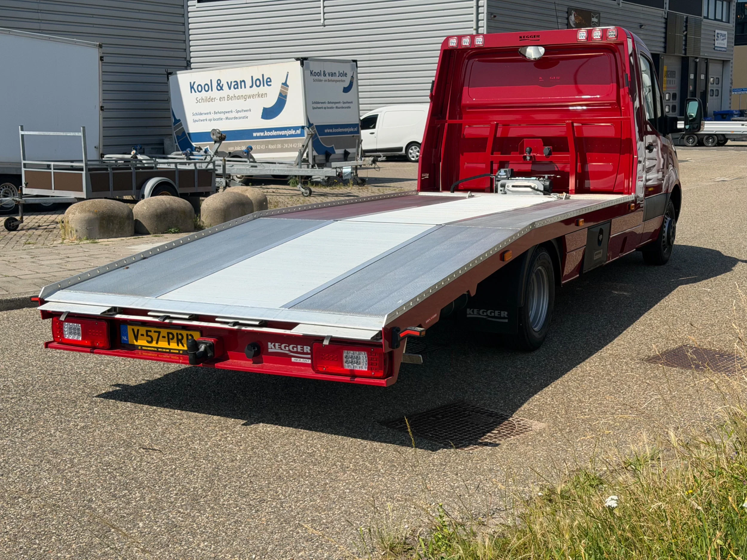 Mercedes-Benz Sprinter 2024 - 519CDI L3 Kegger Oprijwagen Automaat Airco Cruisecontrol 3500KG Trekhaak afbeelding 4