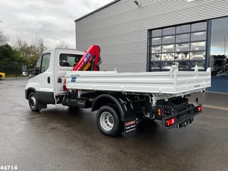 Iveco Daily 2024 - 72C18 HMF laadkraan 3,4 Tonmeter laadkraan + Meiller 3-zijdige kipper New & Unused!! obrazek 10