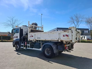 MAN TGS 2014 - 18.360 / FASSI F135 REMOTED CRANE / TIPPER / BIG AXLE / FULL-STEEL / DRUM BRAKES / 211690 KM / AIRCO / FRIDGE / AUTOMATIC / EURO-5 / 2014 obrazek 7