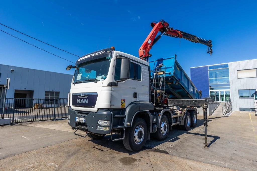 MAN TGS 2013 - 35.360 BB+ BIBENNE+HMF 18T/m+2EXT afbeelding 1