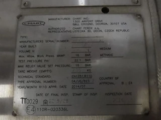 Scania N/A - 2859387 LNG tank 352L imagen 3