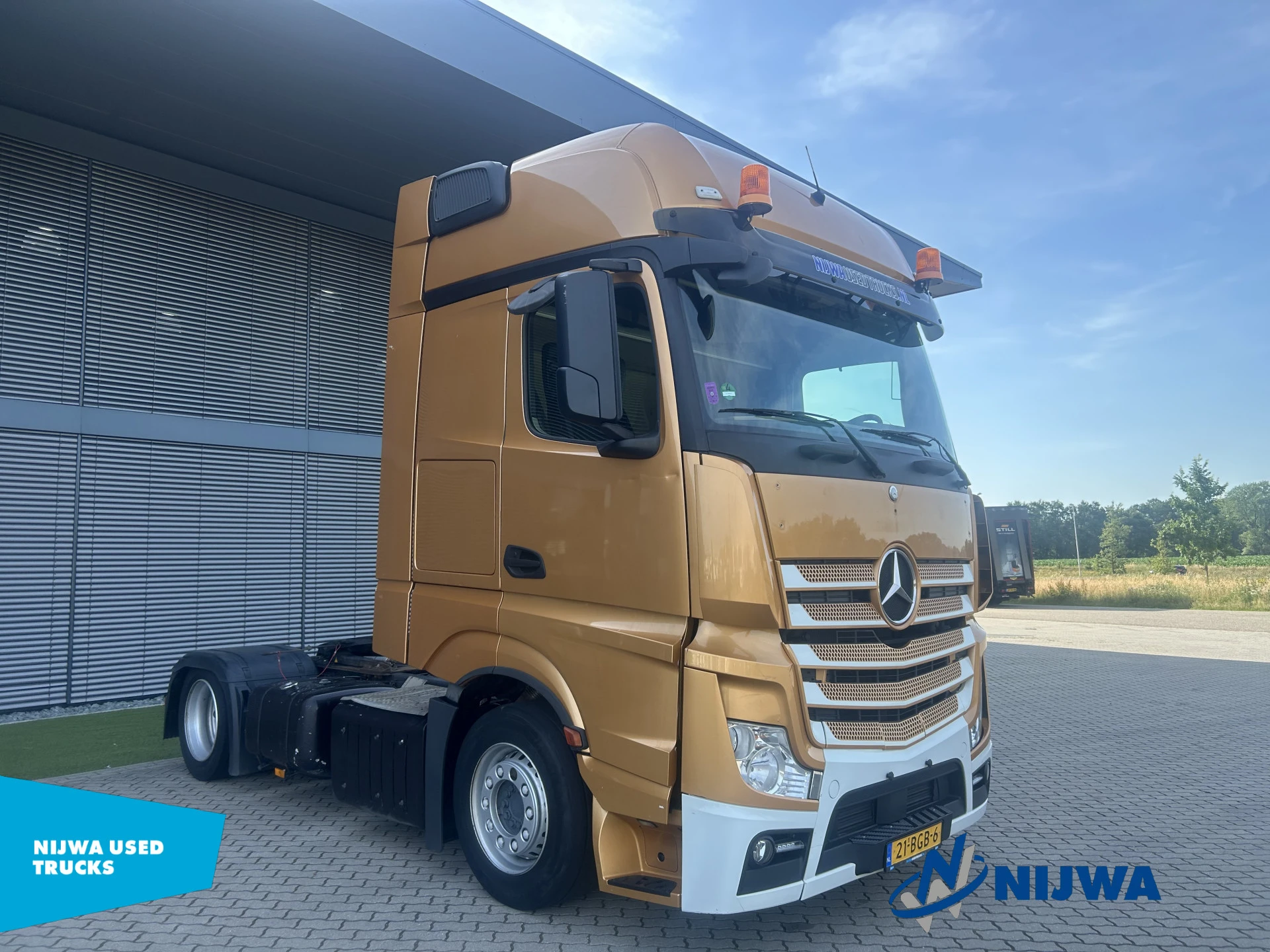 Mercedes-Benz Actros 2015 - 963-4-A 4x2 Hefschotel + Standkachel afbeelding 2