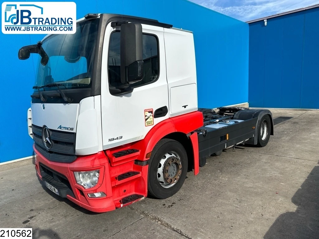 Mercedes-Benz Actros 2018 - 1843 EURO 6, Lohr, Retarder, PTO, Standairco afbeelding 1