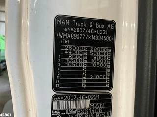 MAN TGS 2019 - 28.460 Euro 6 Marrel 20 Ton haakarmsysteem image 22