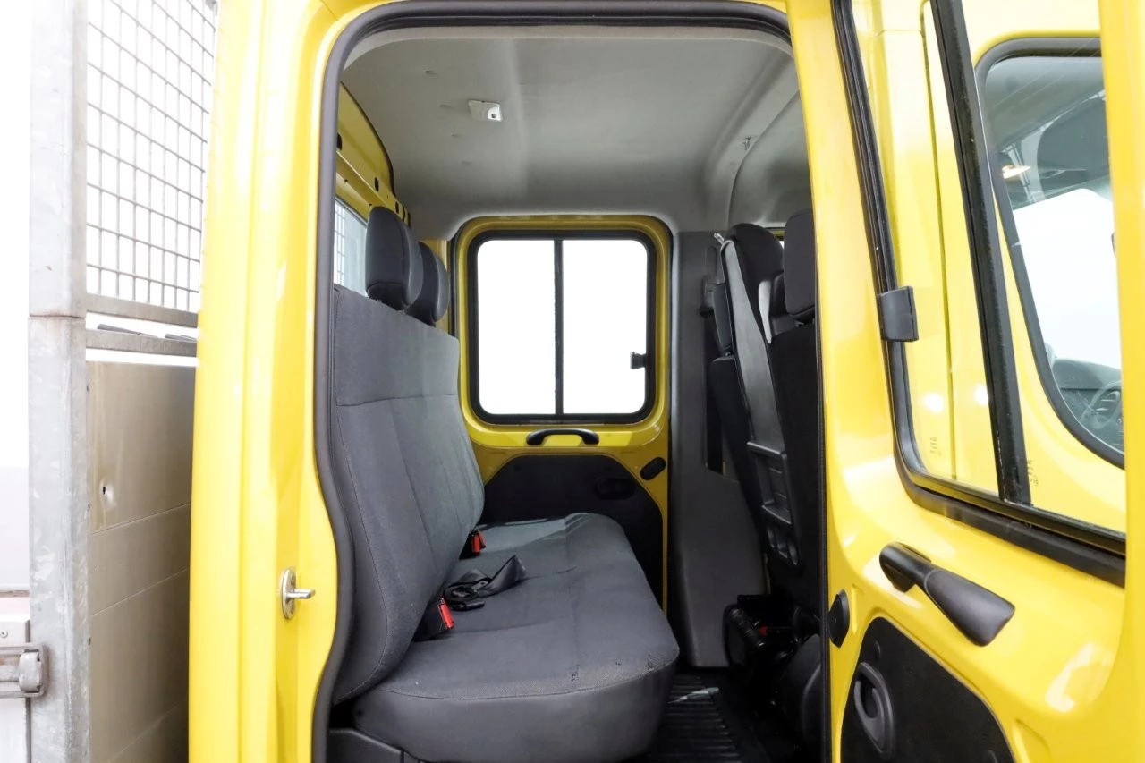 Renault Master 2016 - T35 2.3 dCi 130pk E6 L2H1 D.C. Open Laadbak + HIAB 013T Kraan 12-2016 imagen 6