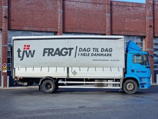 MAN TGM 2015 - 18.290 - Tautliner with sideboards - Loadlift - Full air - Euro 6 - Automatic gearbox imagen 11